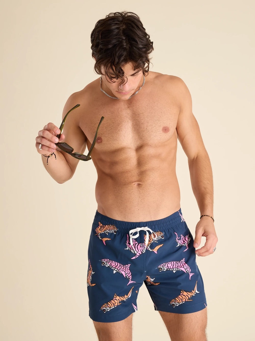 NEW Chubbies The King Of The Seas 5.5" 2-in-1 Liner Swim Trunk Size Large